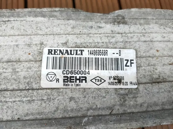 Intercooler Renault Scenic III Megane III image 10