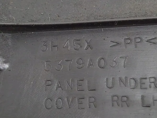 Citroen C-Crosser 2008 Vänster Bakre Underkåpa OEM 5379A037 image 6