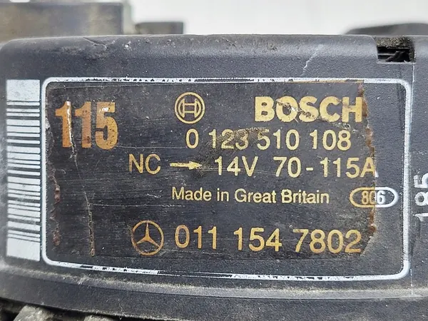 Mercedes C-Luokka W202 2.2 CDI Vaihtovirtageneraattori 115A image 7