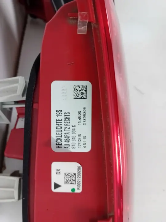 Conjunto de Lámparas Traseras AUDI A5 8T OE 8T0945096F image 5