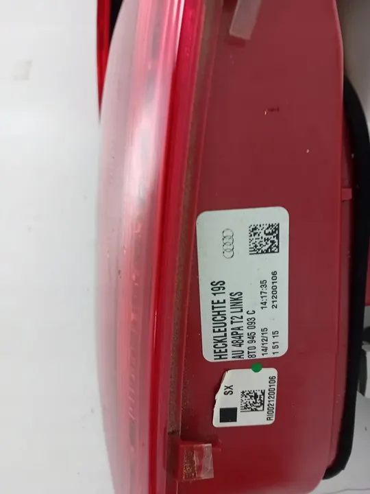 Conjunto de Lámparas Traseras AUDI A5 8T OE 8T0945096F image 6