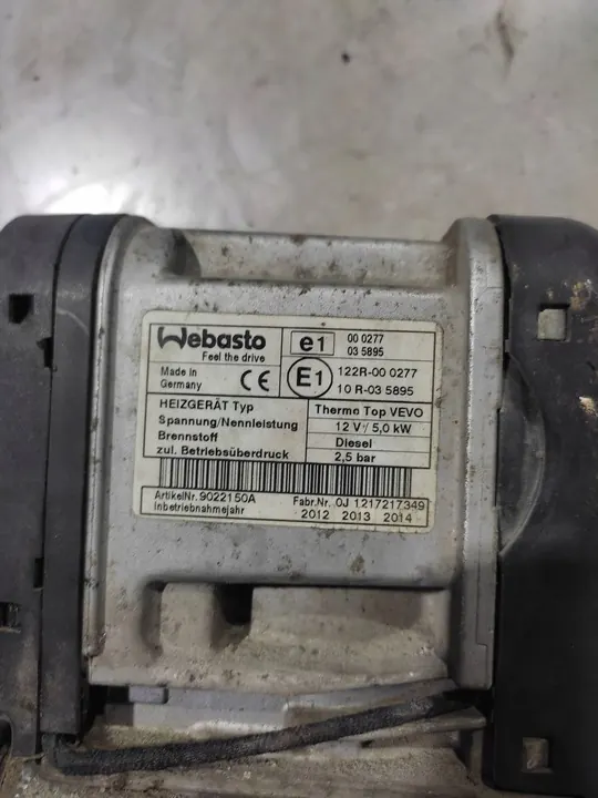 Webasto Parking Heater Land Rover Discovery 3 - 122R000277 image 7