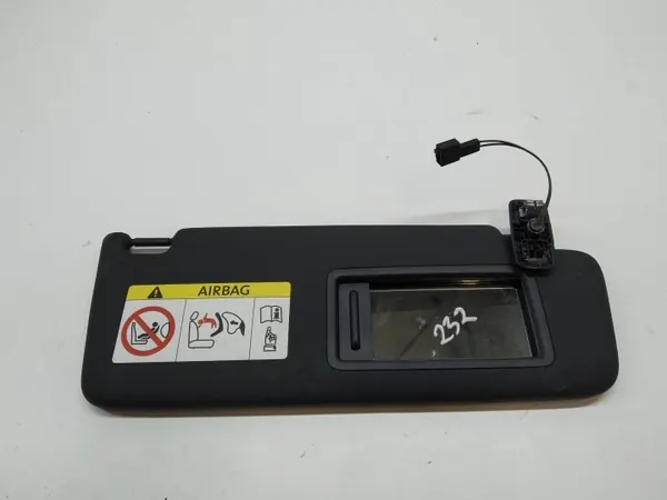 OEM 5907911249922 Aurinkosuoja oikea matkustaja musta image 3