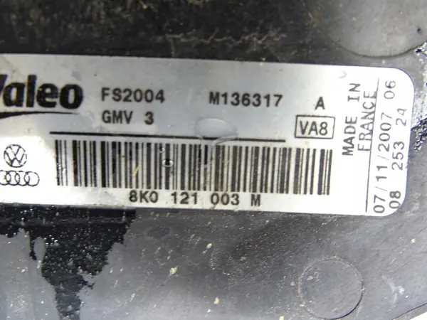 Radiatorventilator Audi A5 A4 B8 OEM 8K0121003M image 5