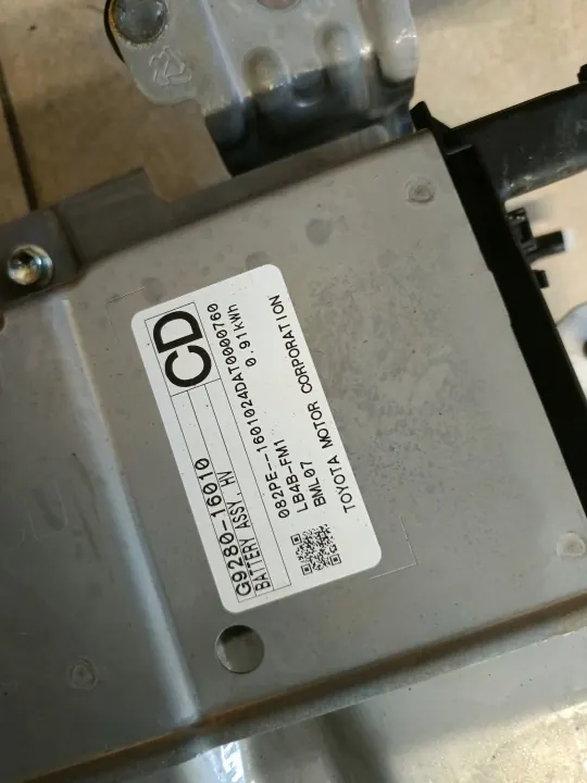 Käytetty Toyota-akku OEM G9280-16010 C-HR:lle image 3