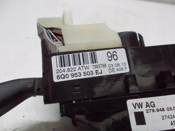 SKODA ROOMSTER 1.6 TDI Combinatieschakelaar 6Q0953503EJ image 4