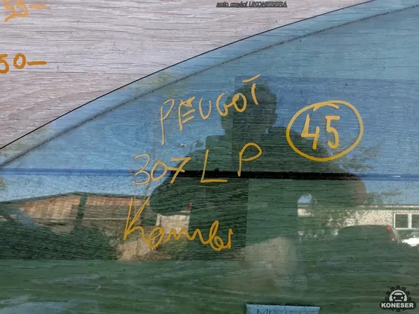 PEUGEOT 307 01- SW KOMBI FINESTRA ANTERIORE SINISTRA image 2