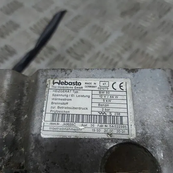 Webasto MAZDA MPV II (LW) 021279 2.0L image 3