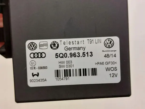Contrôleur Webasto OEM 5Q0963513 pour VW Passat B8 image 5