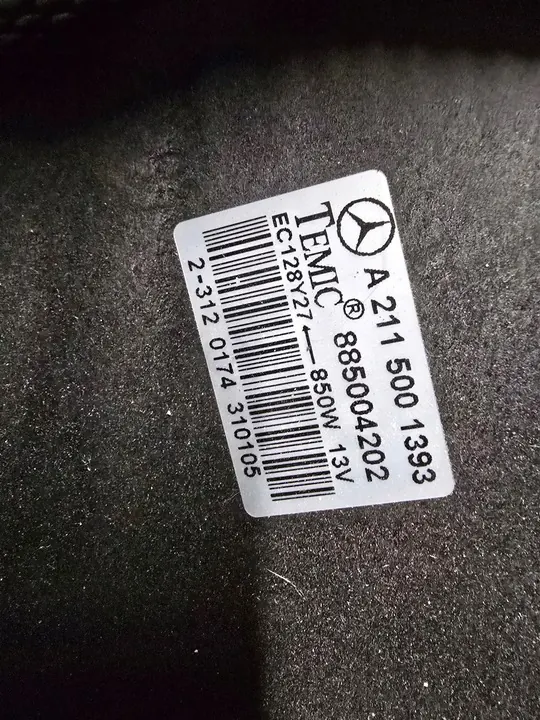 Ventilator Module Mercedes W211 image 4