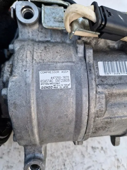 Compresor de aire acondicionado MERCEDES W176 W246 W117 A0008303502 image 6