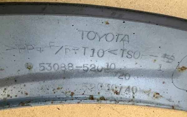 Toyota Yaris Verso spatbord links voor OEM 53088-520 image 4