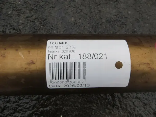 Silencieux Suzuki Vitara III 1.6D d'origine OEM 188/021 image 5