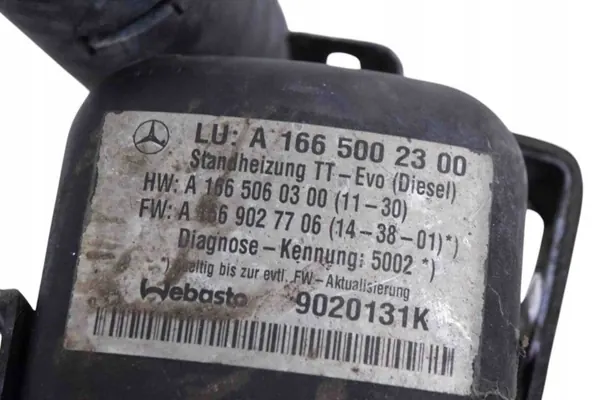 Webasto Verwarming OEM A1665060300 voor Mercedes GLS image 6