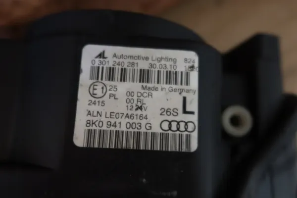 AUDI A4 B8 Faro Bi-Xenón Izquierdo 8K0941003G image 4