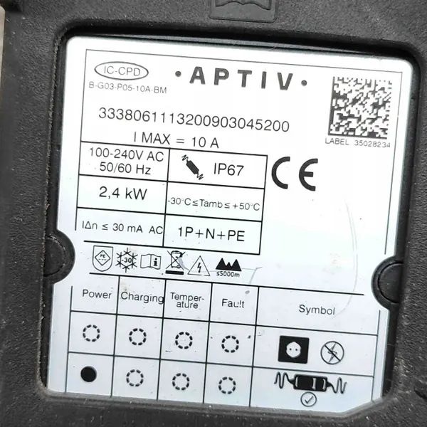 BMW i3 Batteriladdningskabel OEM 35086603 image 8