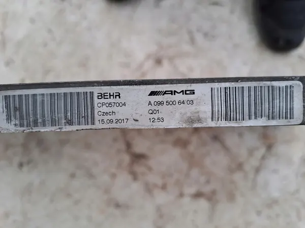Radiateur MERCEDES A45 AMG W176 A0995006403 image 3