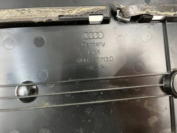 Kennzeichenhalter Audi Q7 4M OEM 4M0827113D image 5