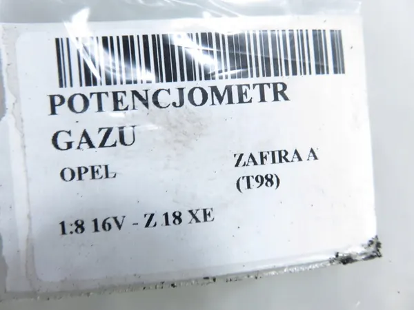 Gasklepp Opel Zafira A 2.0 TDI OEM 9202341BT image 6