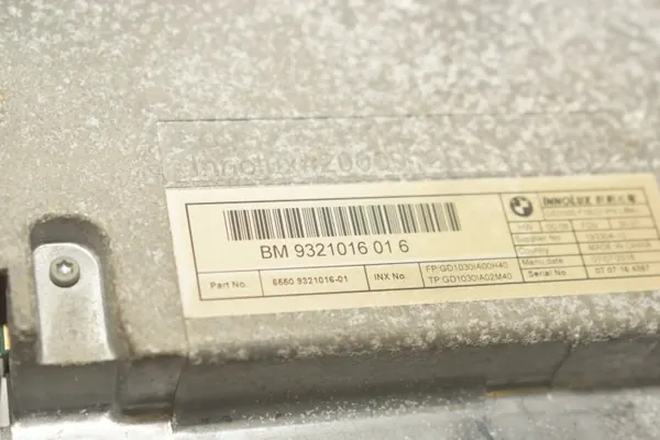 BMW X5 Navigationssystem OEM 9350723 Begagnad image 10
