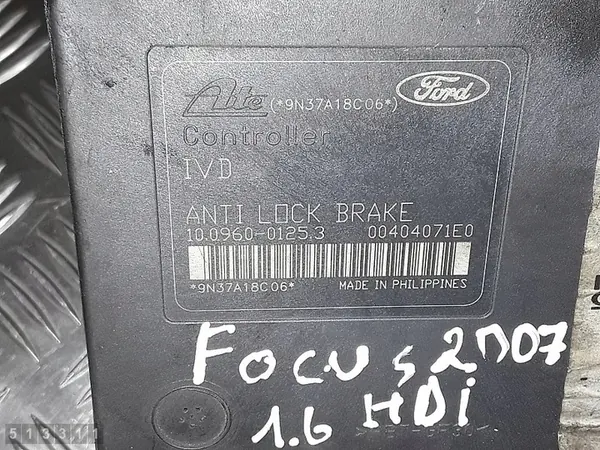 ABS-eenheid Ford Focus 2007 1600tdci OEM 8m512b373aa image 6