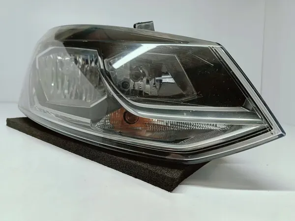 VW POLO V 5 6C1 LIFT 14- FAROL DIANTEIRO DIREITO H7 OEM 6C1941006 image 4