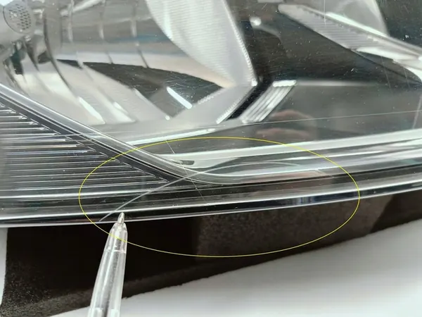 VW POLO V 5 6C1 LIFT 14- FAROL DIANTEIRO DIREITO H7 OEM 6C1941006 image 7