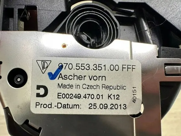 Askkopp Porsche OEM 97055315700A61 för Panamera 970 image 5