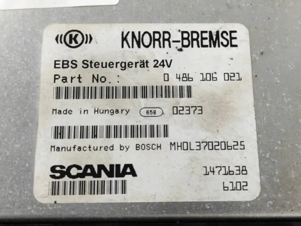 Module EBS Scania OEM 1471638 - Contrôleur d'Occasion image 3