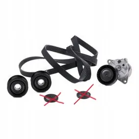 Conjunto de correia multi-ranhurada Continental 6PK2260K1 image 3