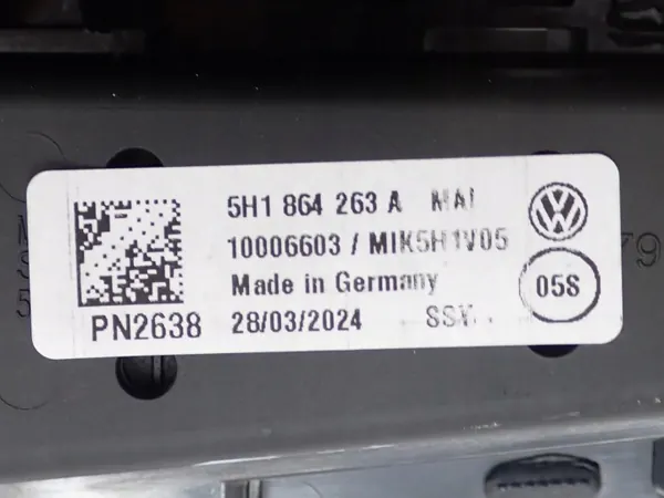Pommeau de sélection OEM 5H0927225 pour VW Golf 8 image 6