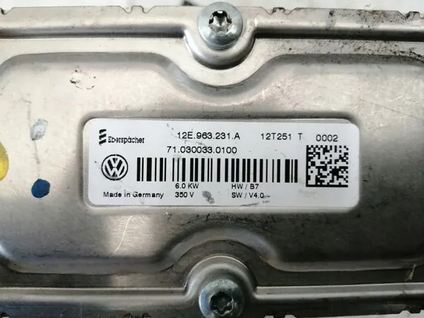 OEM 12E963231A Échangeur Webasto pour VW Golf image 3