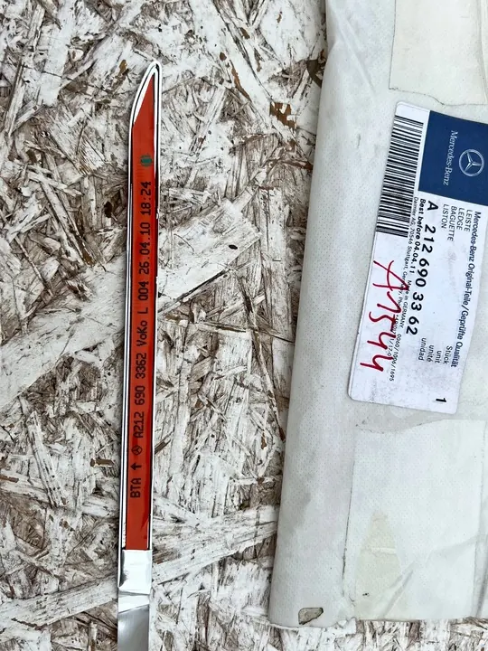 Rivestimento parafango anteriore destro Chrome Mercedes E W211 A2126903362 image 2