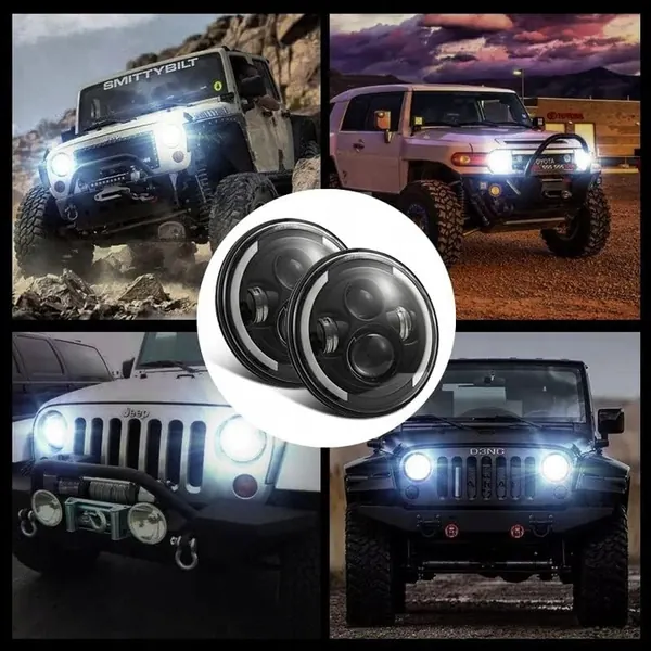 Kairiyard 7" Luzes LED Offroad 100W image 7