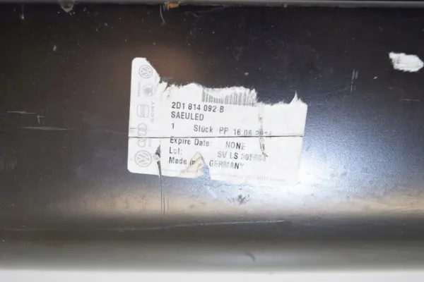 VW LT Rechter Heckkotflügel OEM 148,5cm Gebraucht image 4
