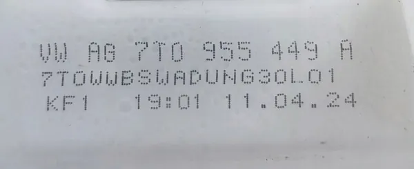 Scheibenwaschbehälter VW T7 Multivan OEM 7T0955449A image 3