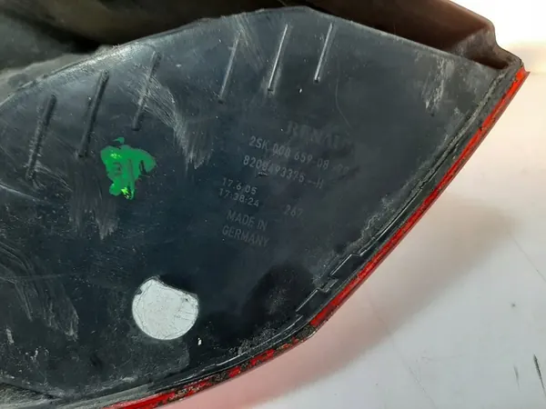 RENAULT SCENIC II 1.6 16V Lámpara Trasera Derecha 8200493375 image 10