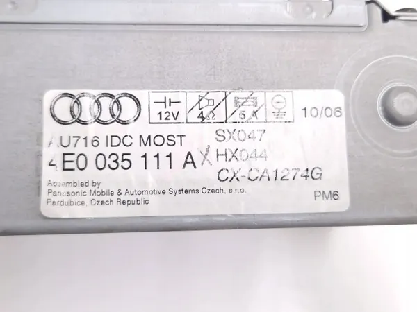CD/DVD-Wechsler Audi A6 Allroad C6 2006 OEM 4E0035111AX image 7
