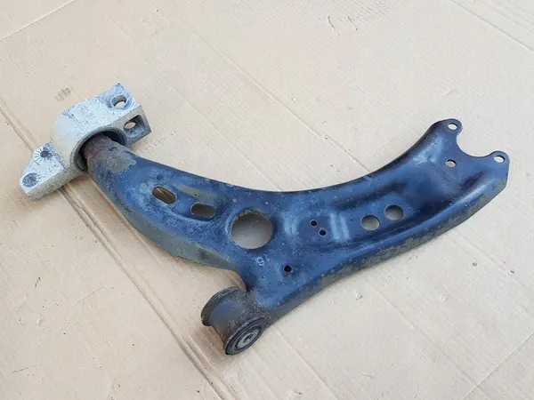 Braccio di Controllo Sinistro + Supporto / Audi A3 8P - VW Golf 6 VI / Ottime Condizioni image 6