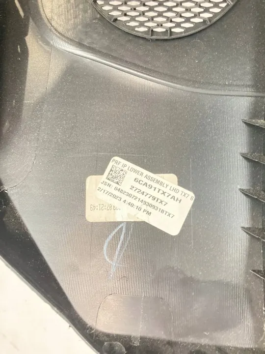 Jeep Wrangler JL Untere Konsolenabdeckung OEM 6CA91TRMA image 10
