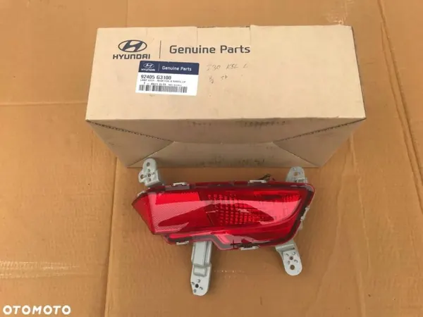 Farol de pára-choques Hyundai OE 92405-G3100 - Usado image 2