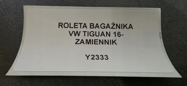 OEM 5NN8678712RX Bâche de coffre VW Tiguan II Allspace image 7