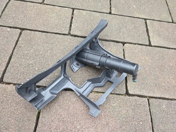 VW GOLF VI Koplampenreiniger Rechts + Bevestiging 08-2012 image 4