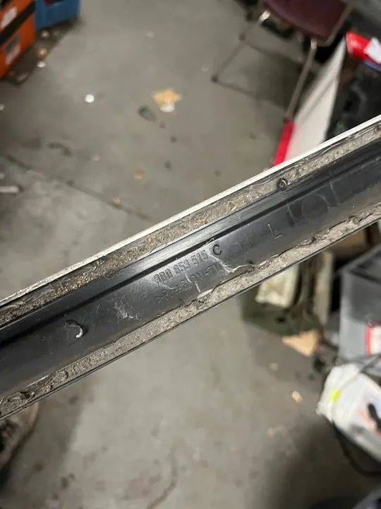 VW Passat B5 Lift Left Front Door Trim + Chrome image 6