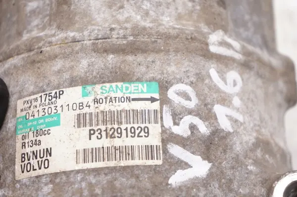 VOLVO S40 II V50 I C30 I Ilmastointikompressori 31291929 image 5