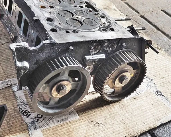 Nokkenaspulley Kia Carnival Sedona 2.9 CRDI OEM CARNIVALkołoROZ image 2