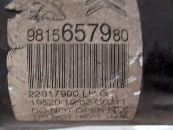 Ammortizzatore Anteriore Sinistro Citroen C3 III 9815657980 image 3