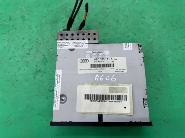 CD-bytares Läsare OEM 4E0035111A för Audi A6 C6 image 4