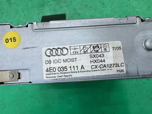 CD-bytares Läsare OEM 4E0035111A för Audi A6 C6 image 9