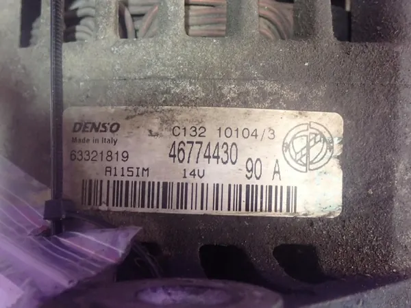 FIAT DOBLO I 01-05 1.9 D Vaihtovirtageneraattori image 5